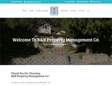 Tablet Screenshot of bandbproperty.com